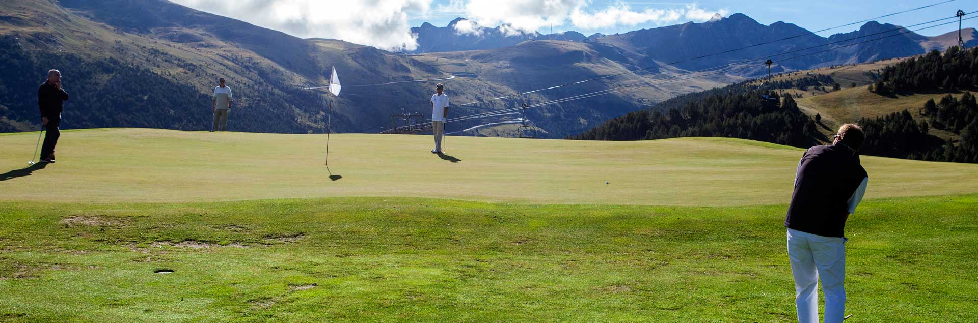 Terrain de Golf a lété à Andorre